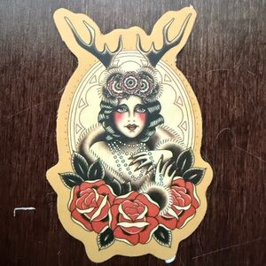 🎀10 for $10🎀 New Vinyl Sticker Pin Up Girl Tattoo Sailor Flapper Mermaid…